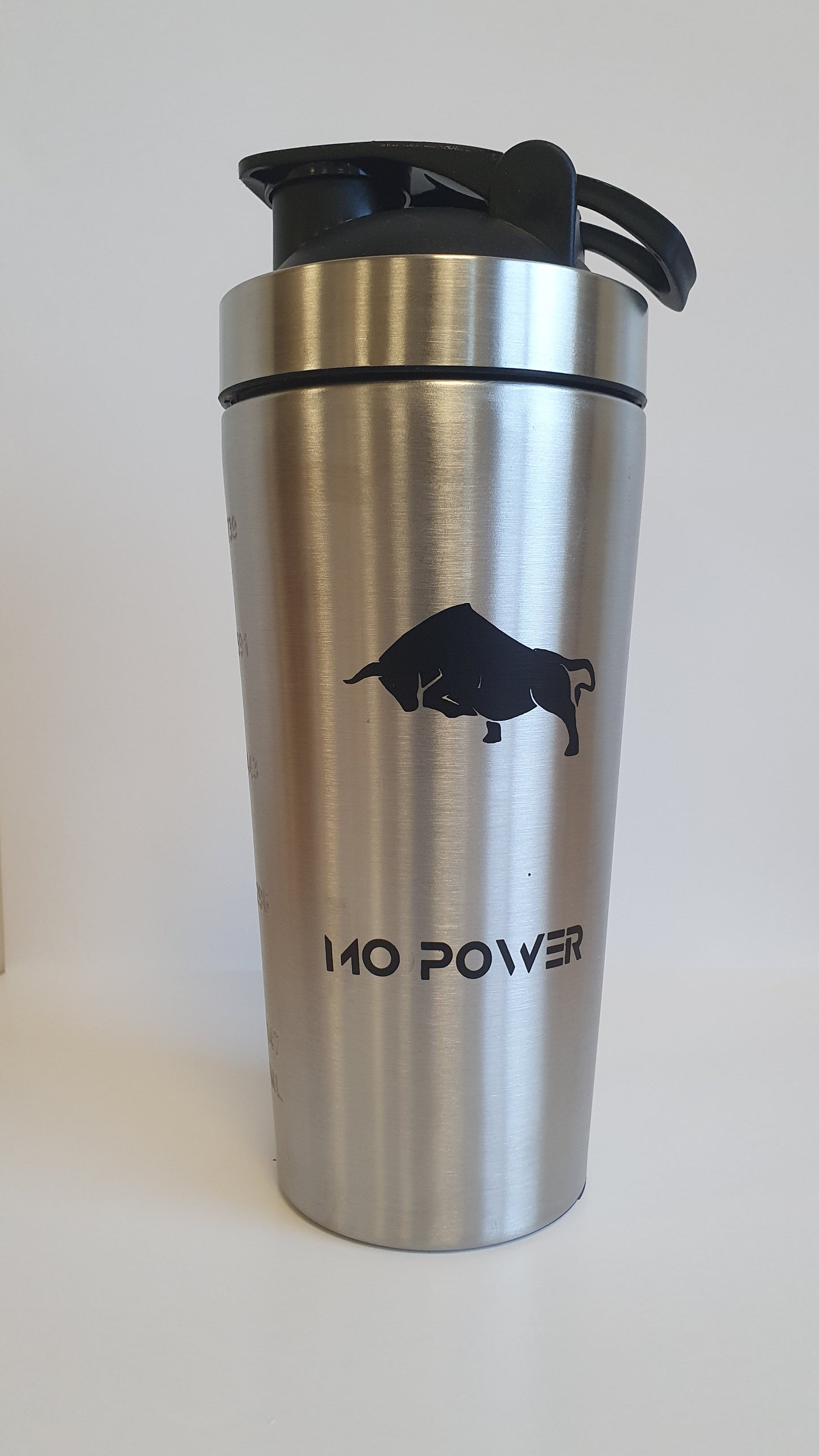MO POWER x metal shaker- Stainless Steel