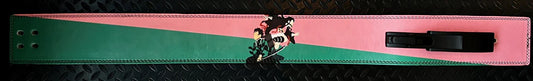 MO POWER x Premium DUO Anime leather Lever belt