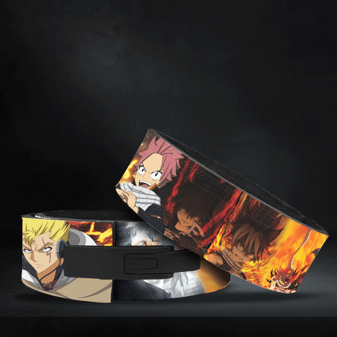 MO POWER x Premium FAIRY TALE Anime leather Lever belt
