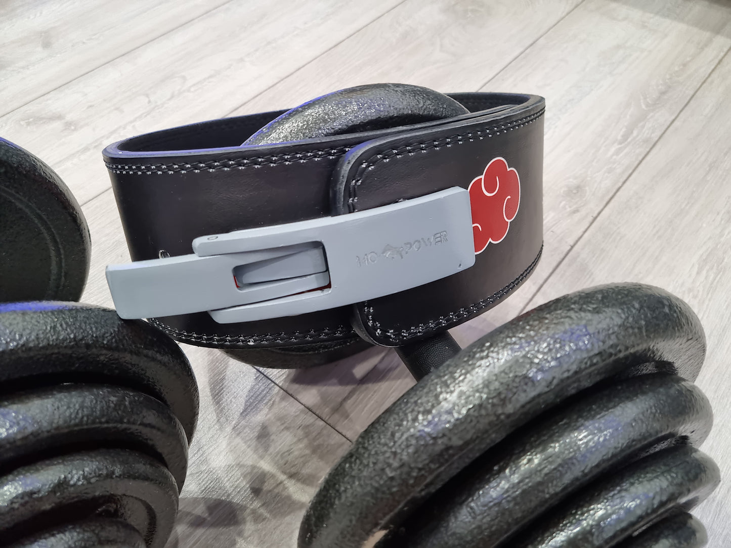 MO POWER x Premium Akatsuki leather Lever belt