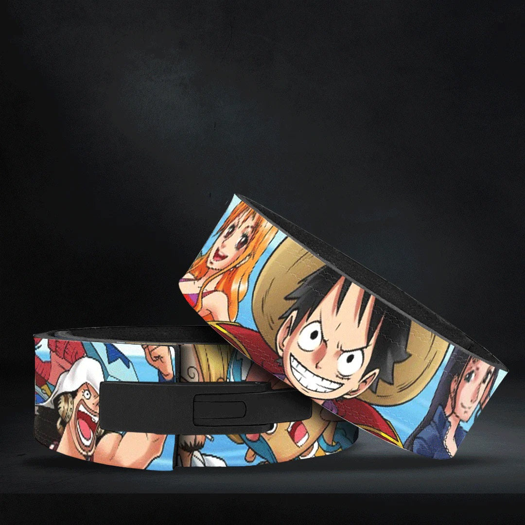 MO POWER x Premium Overpowered Anime leather Lever belt