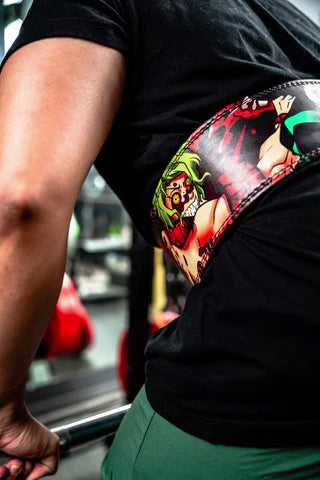 MO POWER x Premium Demon Slayer Anime leather Lever belt